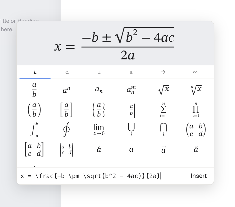Formulas that look right